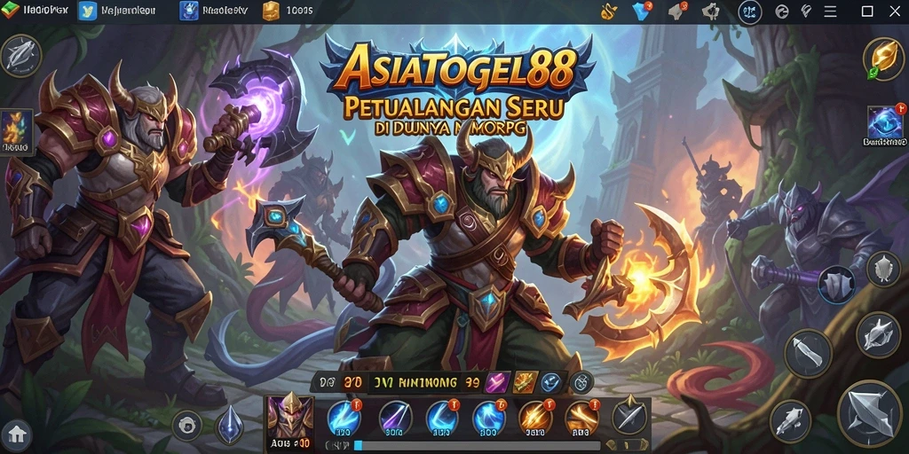 Tampilan gameplay ASIATOGEL88 yang memukau dengan aksi yang seru.