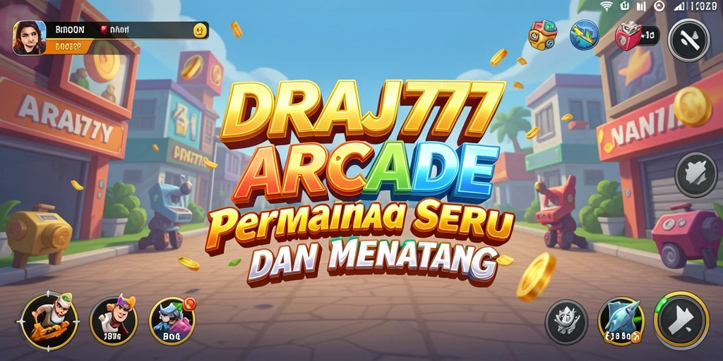 Tampilan menarik dari gameplay DRAJA777 dengan variasi tantangan seru.