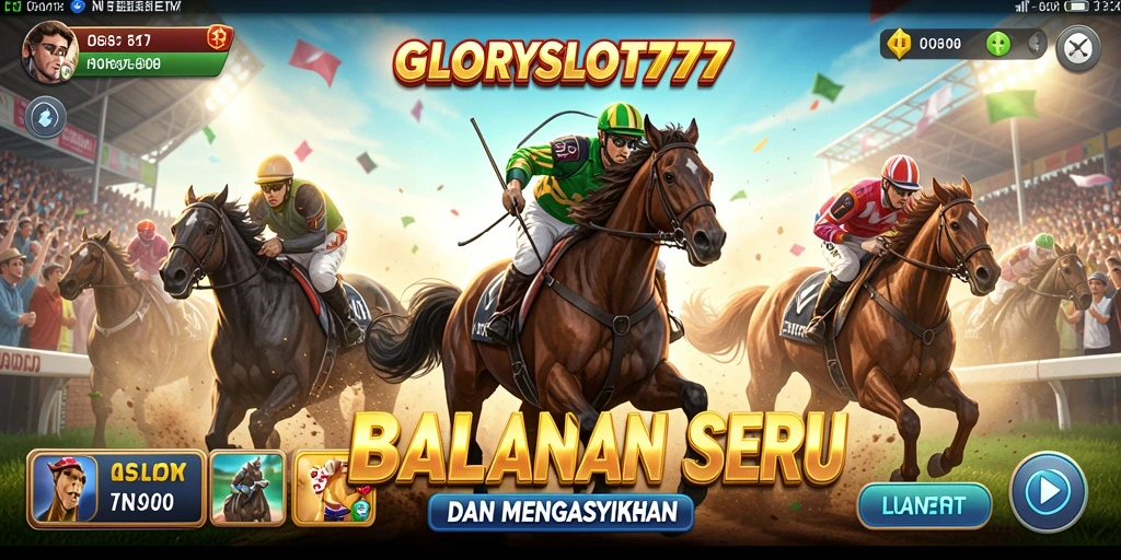 Gameplay seru dalam balapan cepat di GLORYSLOT777.