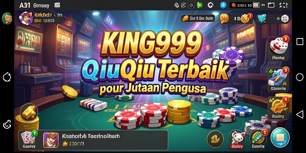 Screenshot KING999 menunjukkan keseruan gameplay QiuQiu.