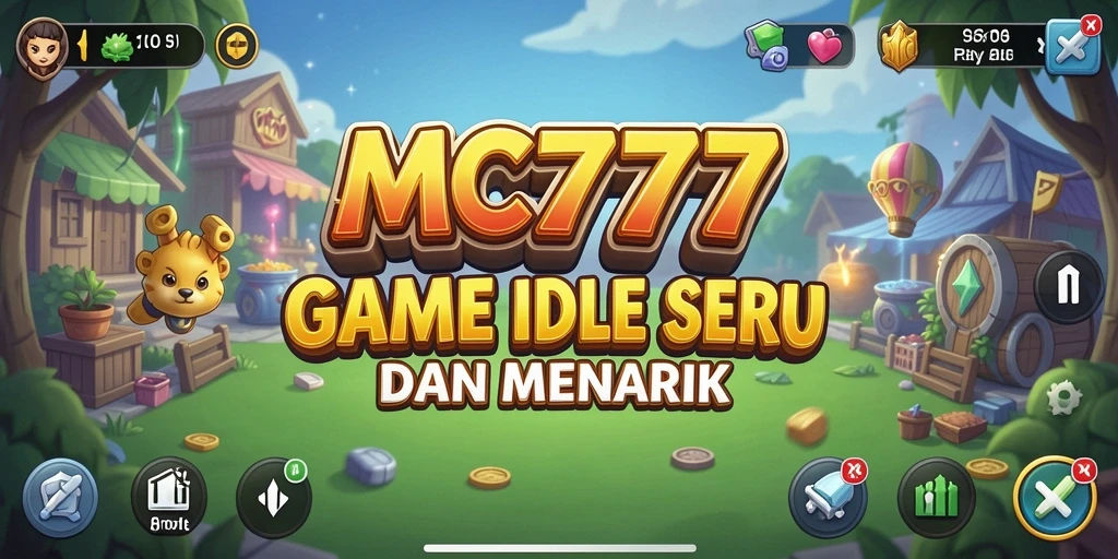 Tampilan gameplay seru dari MC777 yang penuh strategi Idle.