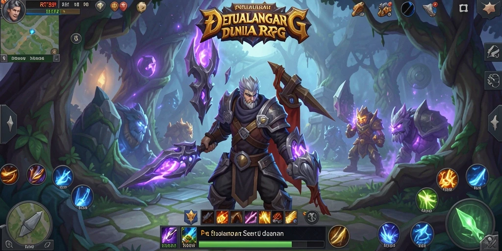 Tampilan gameplay ARPG yang menegangkan dan seru di RR789.